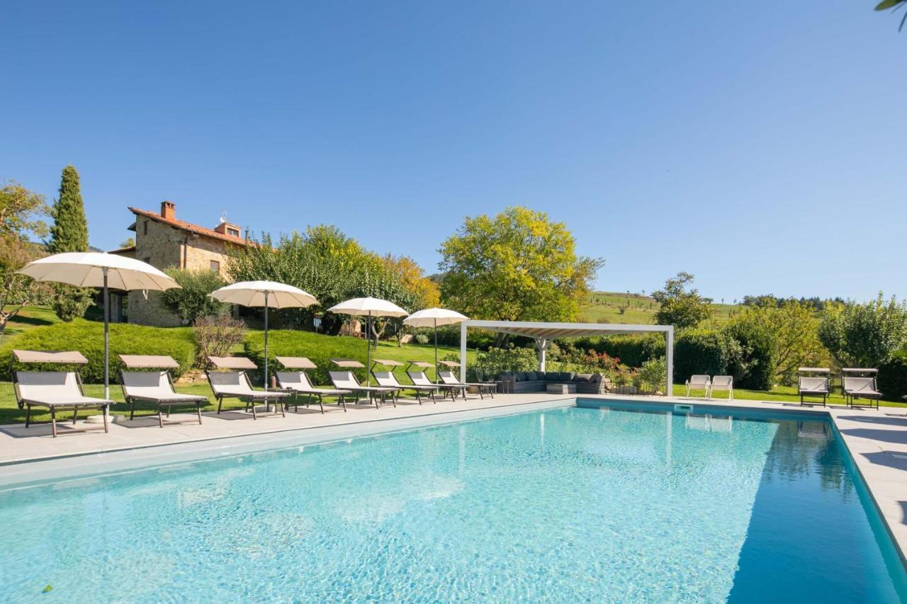 Casale Gressa By Vacavilla Bibbiena Extérieur photo